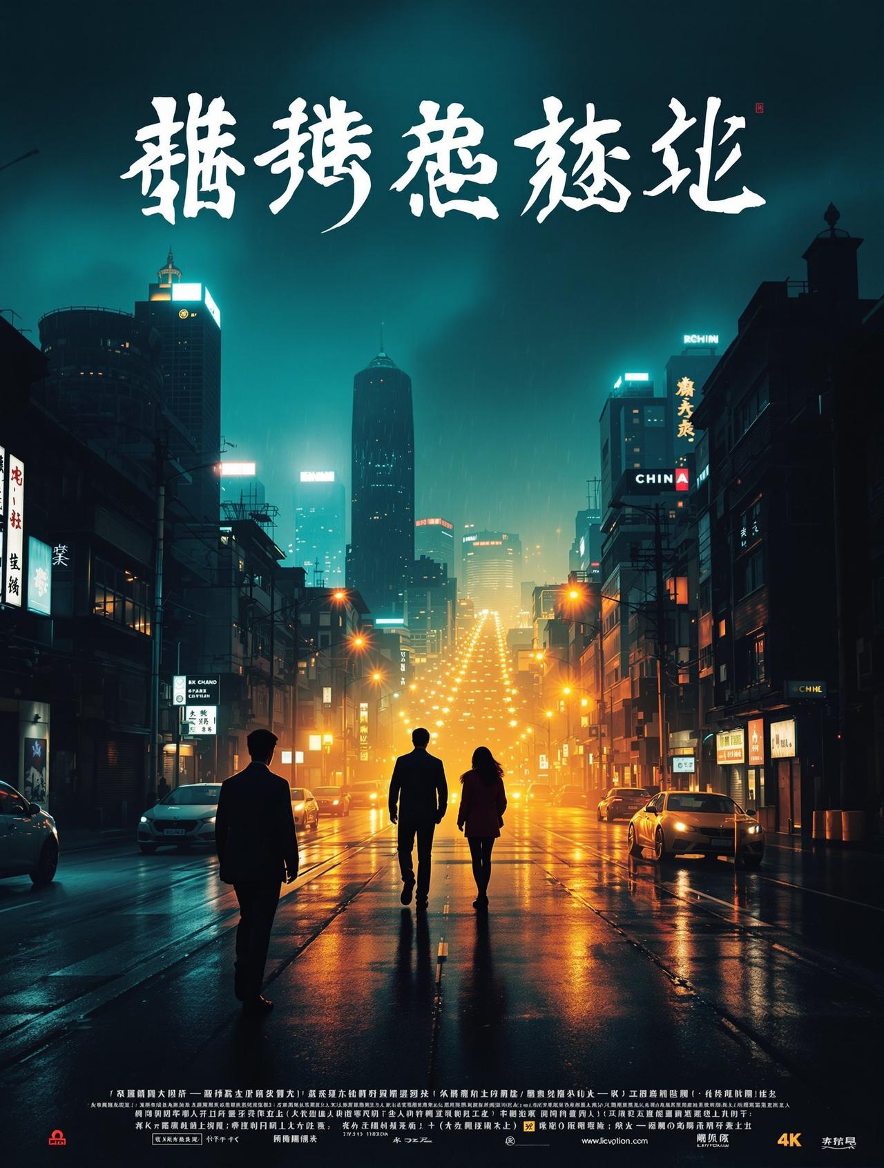 喝茶影院出品剧情片《城市之光》官方海报